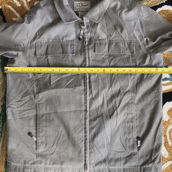 LL Bean Canvas Zip Jacket - Picture 9 of 11